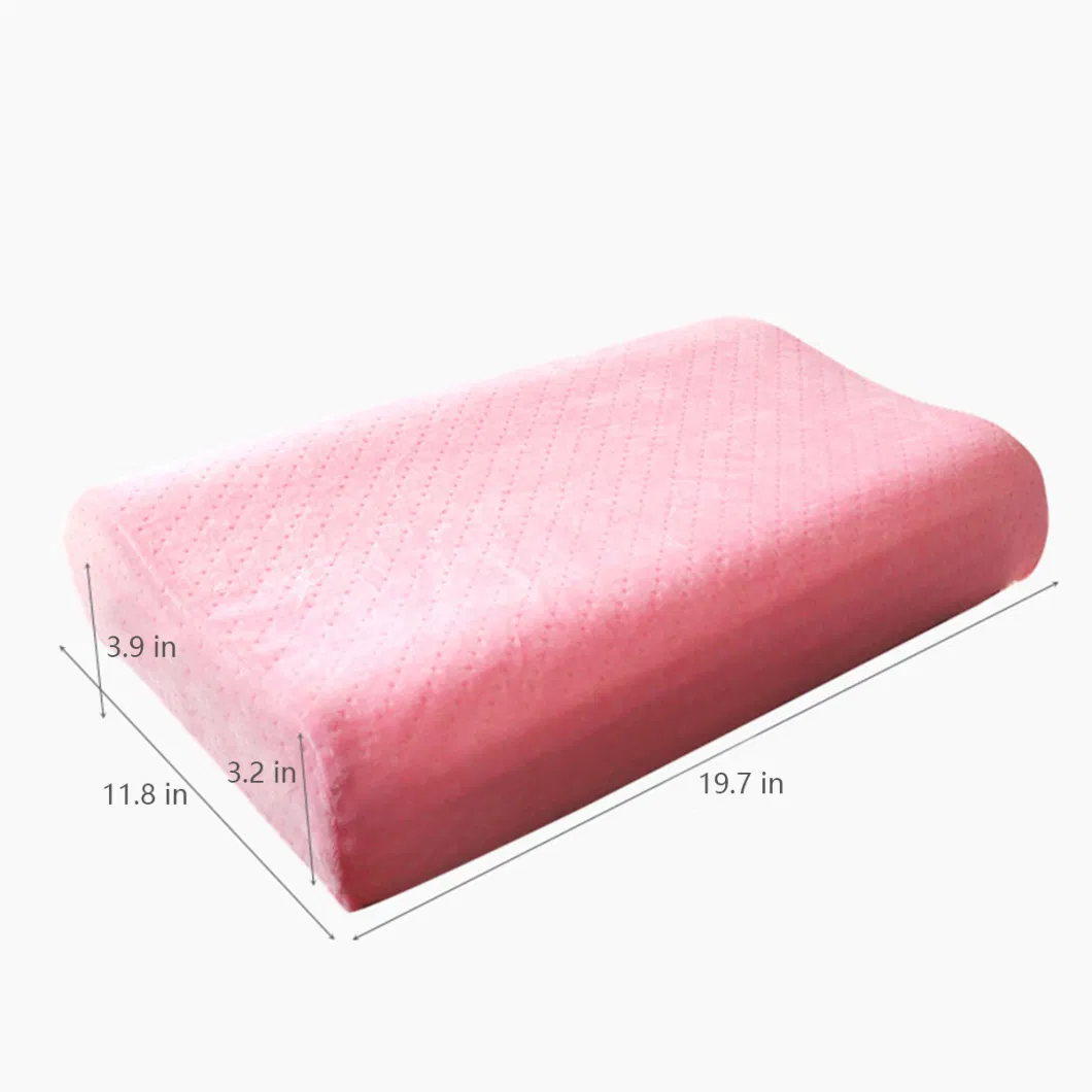 Supplier Customized High Density Memory Foam Neck Pillow Back Wedge Pillow Baby Pillow