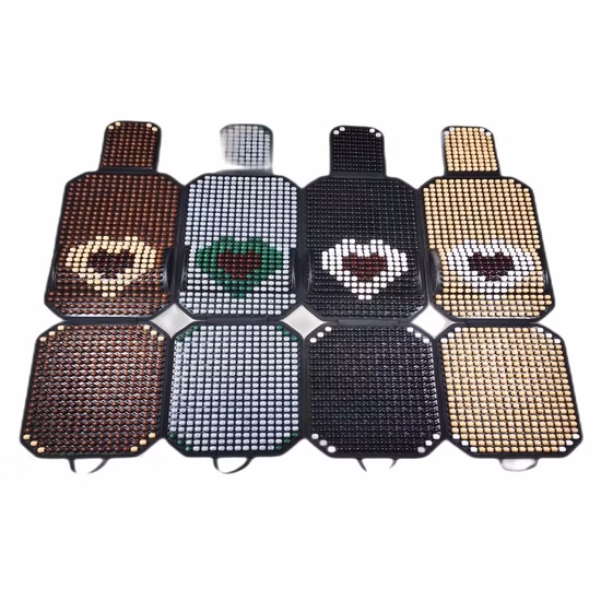 Stability Interior Car Accessory Massage Wooden Beads Seat/Lumbar/Cushioning/Chair/Cushion Cover