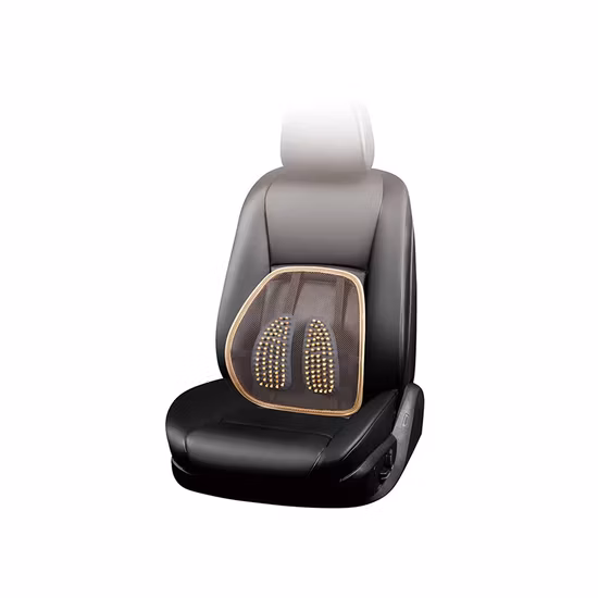 Wood Bead Lumbar Pillows Back Support-Cushion
