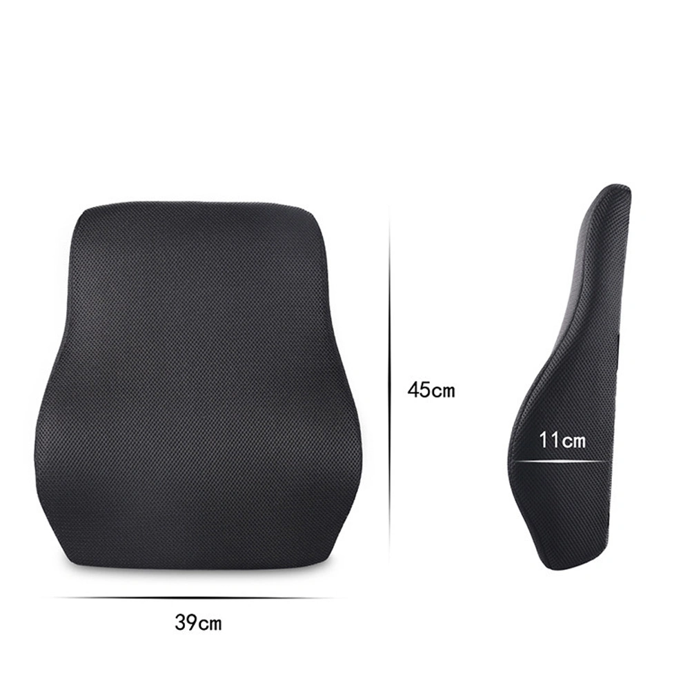 Back Pain Relief Improve Posture Full Lumbar Back Support Cushion for Home Office Chair Car Seat Wbb15760