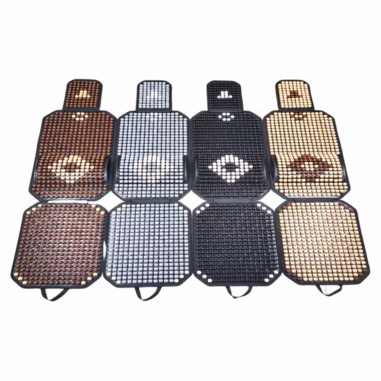 Stability Interior Car Accessory Massage Wooden Beads Seat/Lumbar/Cushioning/Chair/Cushion Cover