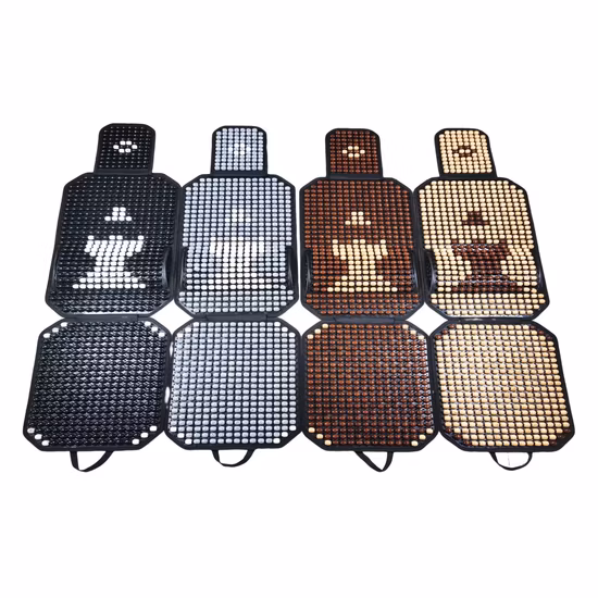 Stability Interior Car Accessory Massage Wooden Beads Seat/Lumbar/Cushioning/Chair/Cushion Cover