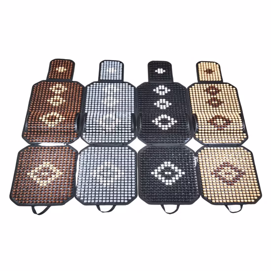 Stability Interior Car Accessory Massage Wooden Beads Seat/Lumbar/Cushioning/Chair/Cushion Cover