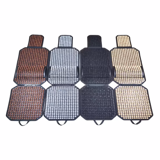 Stability Interior Car Accessory Massage Wooden Beads Seat/Lumbar/Cushioning/Chair/Cushion Cover