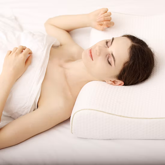 ホテルの寝室の家具タイラテックスネックスリーピングピロー