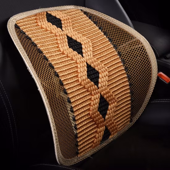 ポリエステルビーズカーシートクッション ランバーサポート ランバーサポート